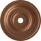 Ekena Millwork Jefferson Ceiling Medallion (Canopies up to 5"), 26 1/2"OD x 3 5/8"ID x 1 1/2"P, Polished Copper CM26JEPOS - alternate 1